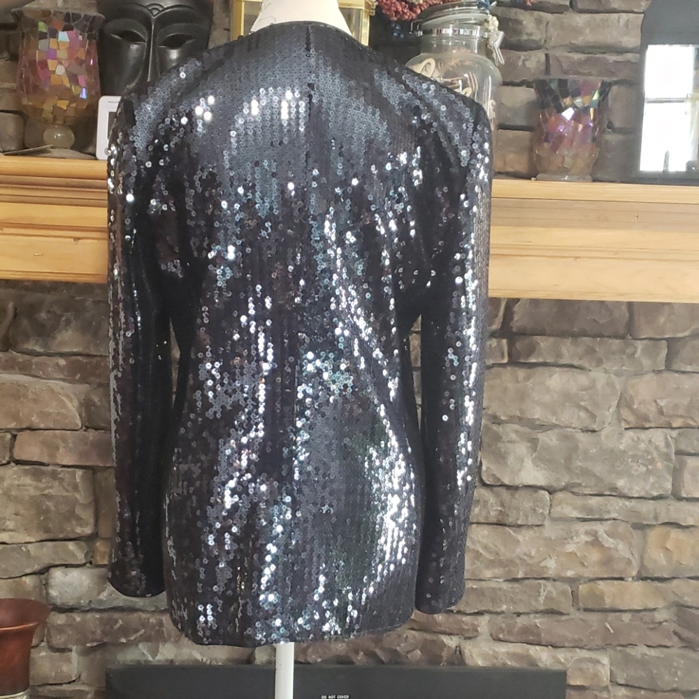 TODAY⚡️ESCADA MARGARETHA LEY DESIGNER VNECK SZ 40 - Picture 5 of 11